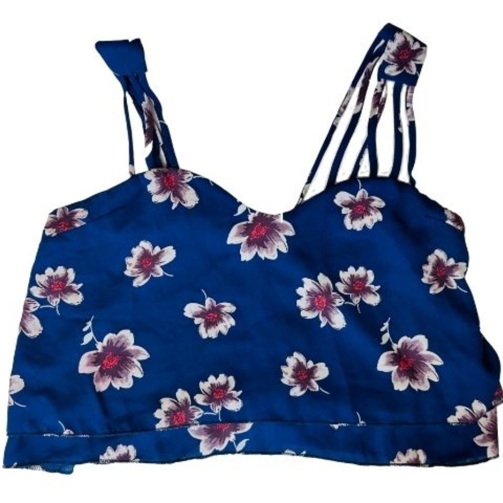 Floral Crop-Top